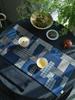 Handmade Vintage Coarse Cloth Tea Mat - Chinese Zen Style