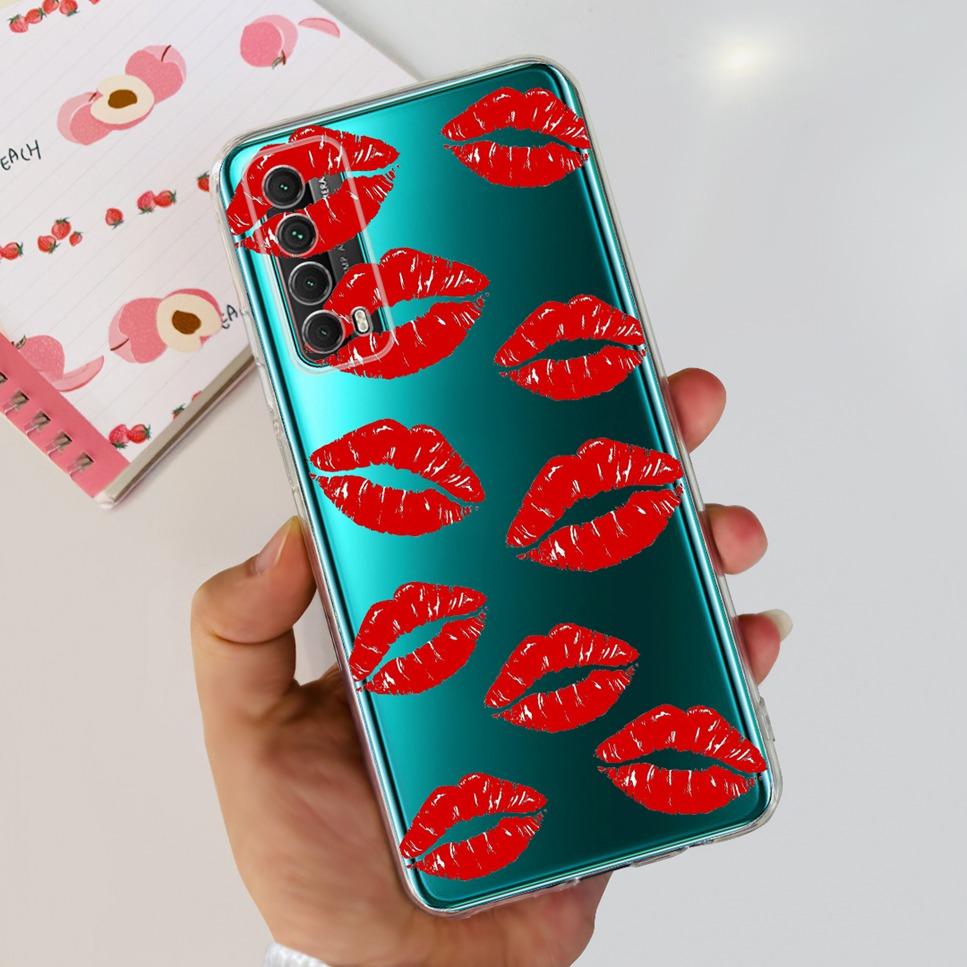 For Huawei P smart 2021 Case New Design Fashion Print Soft Silicone TPU Cover For Huawei P Smart 2021 PPA-LX1 Phone Case Fundas