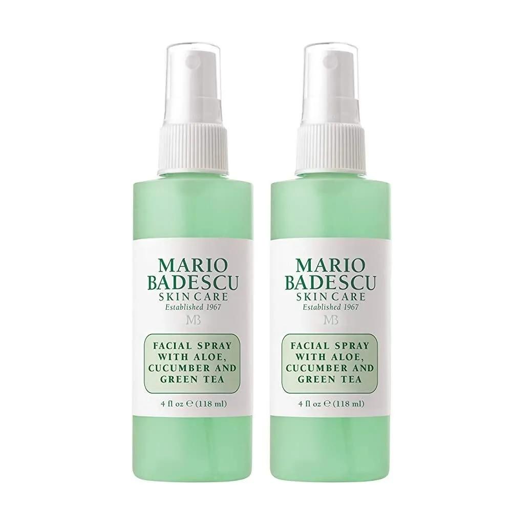 Mario Badescu Aloe Cucumber Green Tea Facial Spray 118ml Set of 2