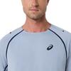 Asics Logo Raglan Crew Neck Short Sleeve T-Shirt Men tops 2041A392-400