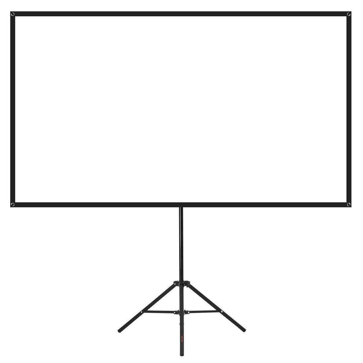 Buying Solutions, MB Projectiescherm met Statief 80 Inch 160&deg; Groothoek 4K HD 16:9