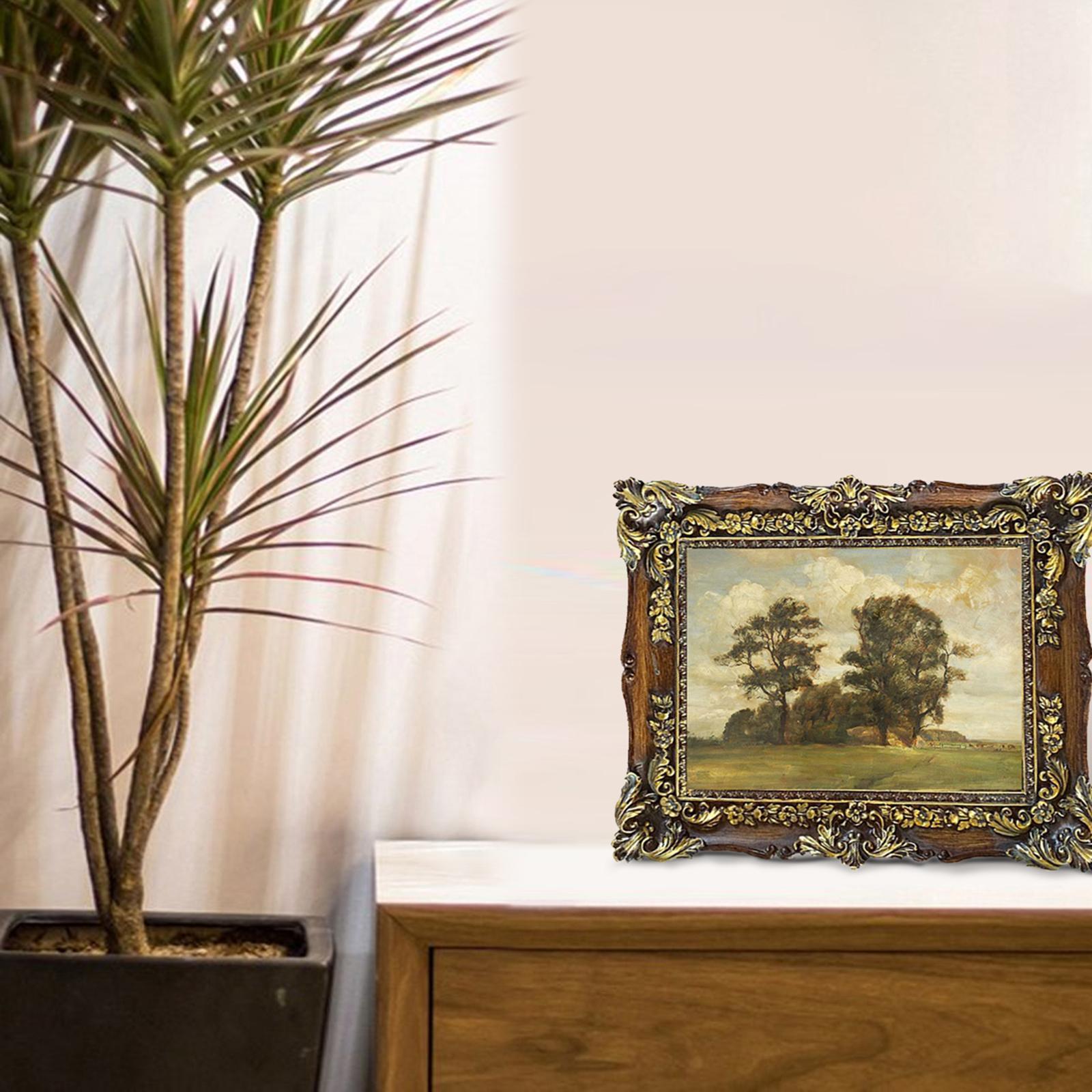 5x7 Resin Photo Frame Desktop And Wall Hanging Photo Frame European Style