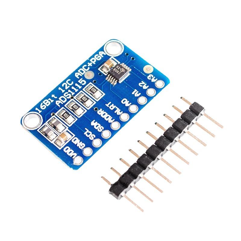 ADS1115 Ultra Small 16 Bit Precision Analog-to-digital Converter ADC Development Board Module 4-channel