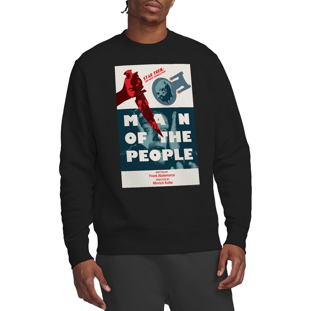 STAR TREK Unisex Adult The Next Generation Season 6 Episode 3 Sweatshirt