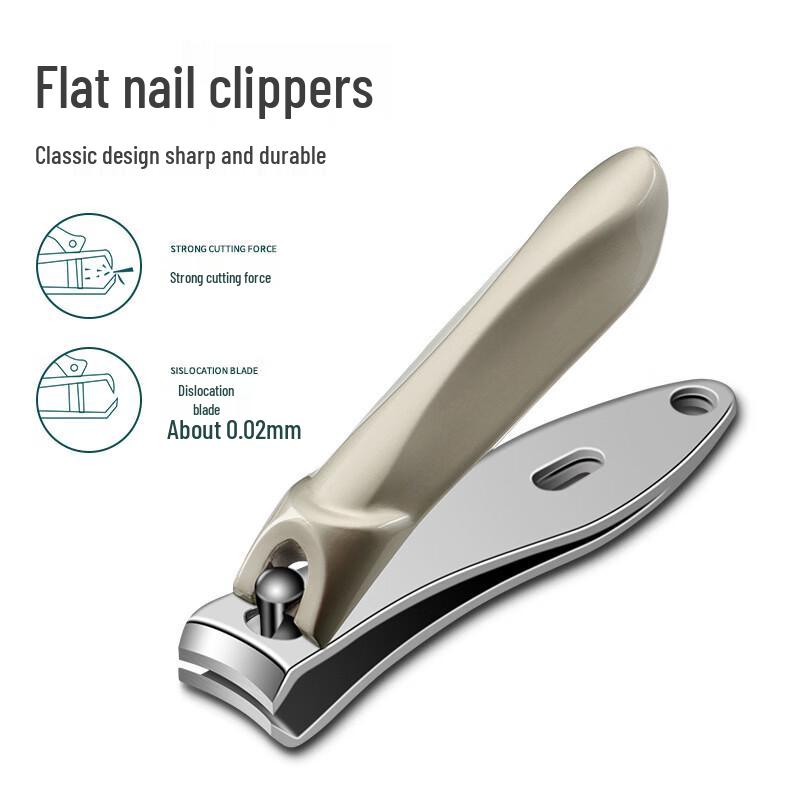 TRNFA 6-Piece Stainless Steel Nail Clipper Set in Zipper Case