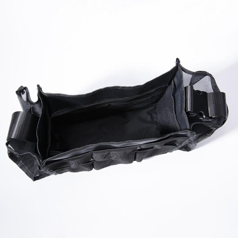 Professional Stylist Storage Bag For Hairdressing Tools Breathable Mesh Zipper Design Heavy Duty Polyester Construction