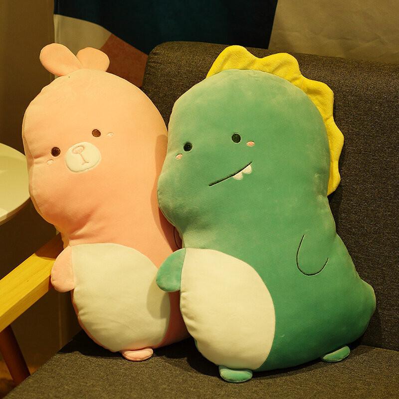 Dinosaur Rabbit Cute Bear Plush Toy Cartoon Girls Children Festive Gift Dolls