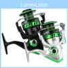Premium Quality 12bb 5.51 Lure Spinning Reel With Metal Spool For Freshwater And Saltwater