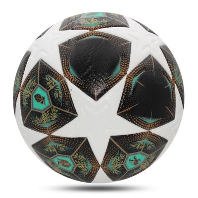 High Quality Match Soccer Ball Size 5 Youth/Adult Football Wear-esistant High Elasticity Seamless Thermal Adhesion League Ball