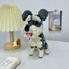 SeaRain Building Blocks - Dog, Animal Mini Blocks, Kids DIY Gift, Assembly, Present (Schnauzer)