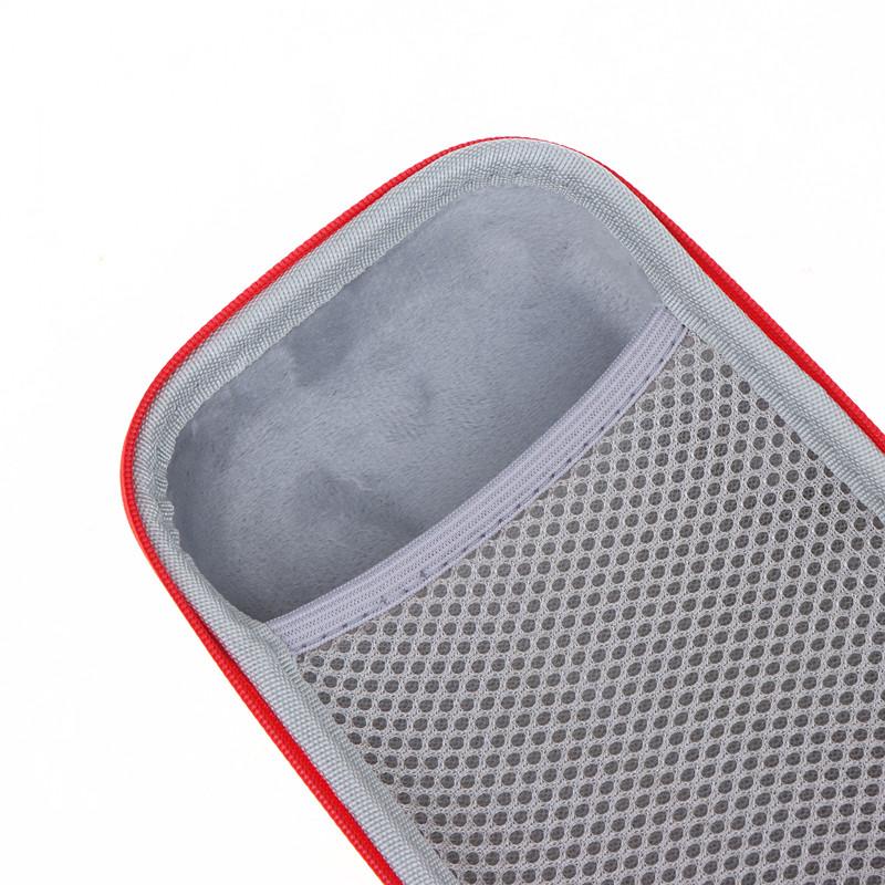 Portable Oximeter Protective Storage Bag EVA Hard Shell Water Resistant Zipper Pouch for Home Travel Daily Use