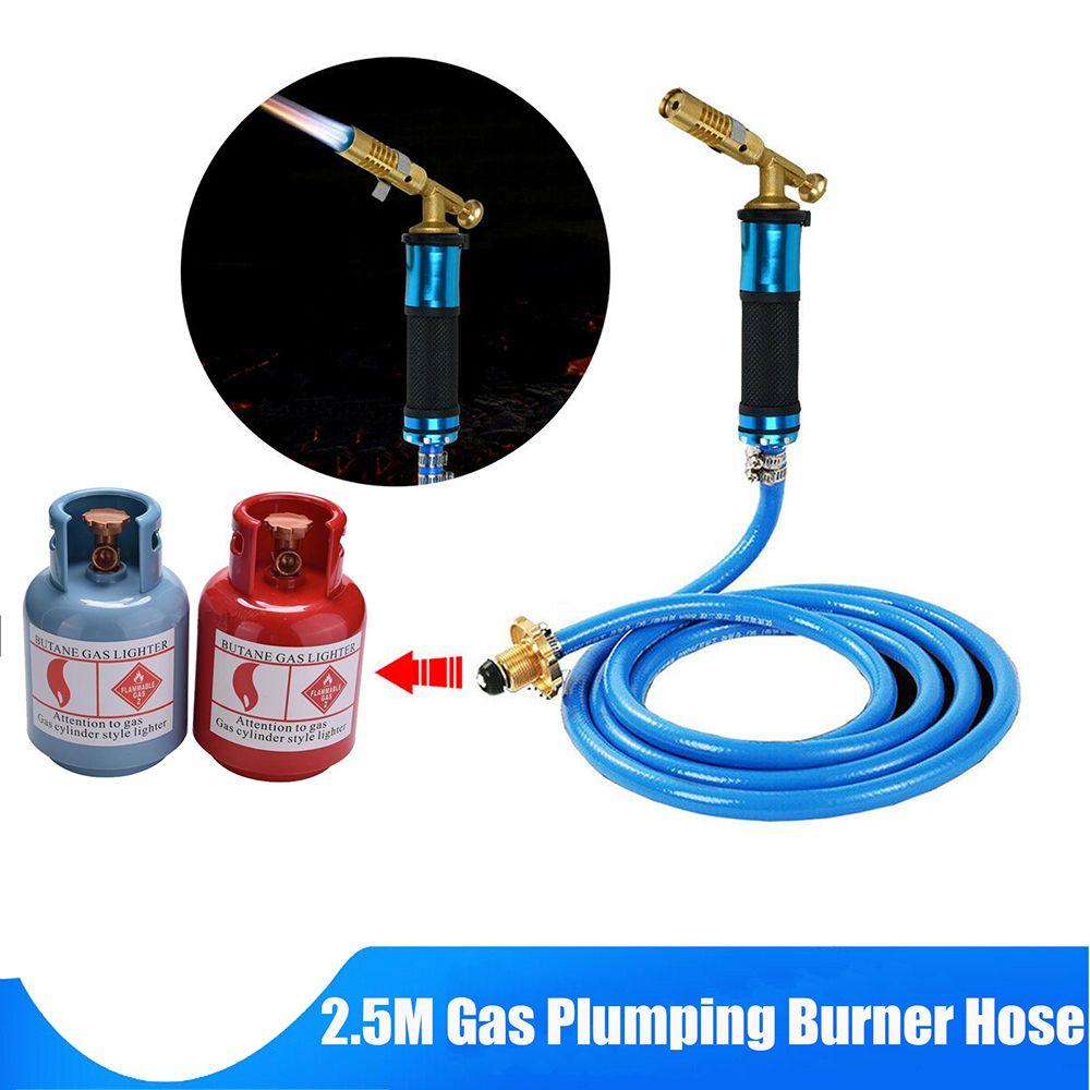 

2,5 м прочный пропановый сантехнический газовый шланг, паяльный аксессуар, сварочная горелка, турбогорелка