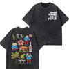 Rapper Bad Bunny Tour  Debi Tirar Mas Fotos DTMF Merch Tshirt Unisex Fashion  Summer ONeck Tee Hip Hop Vintage Washed Tshirts
