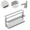 2-tier Dish Drainer, 40 X 20 10 Cm, Efficient, Modern, , Multifunctional, with Removable Drain