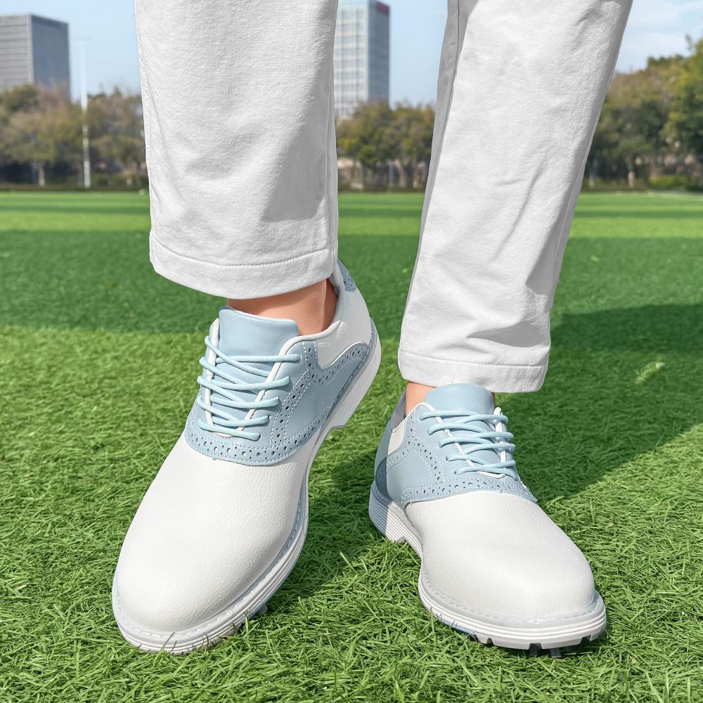 Scarpe da Golf Professionali da Donna, Scarpe da Passeggio Casual alla Moda, Scarpe Sportive da Golf Comode Antiscivolo per Fitness all'Aperto