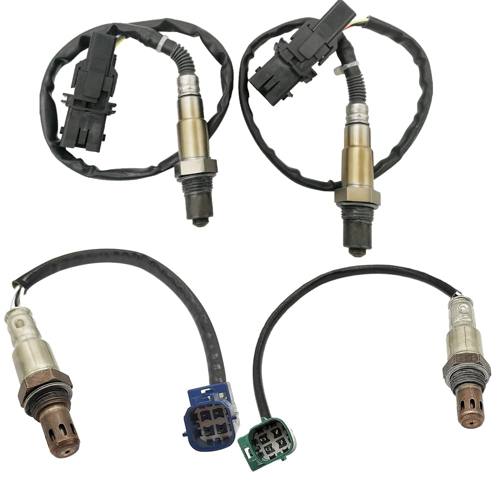 Amrxuts 4pcs Upstream Downstream Air Fuel Ratio O2 Oxygen Sensor for 2005 2006 Nissan Pathfinder Frontier Xterra V6, 4.0L 2 * 234-5060 234-4297