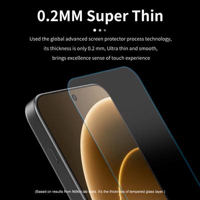 Nillkin Voor OnePlus 15 5G Gehard Glas H+PRO 2.5D 9H Hardheid 0.2mm Super Dun Anti-Explosie Schermprotector Voor One Plus 15