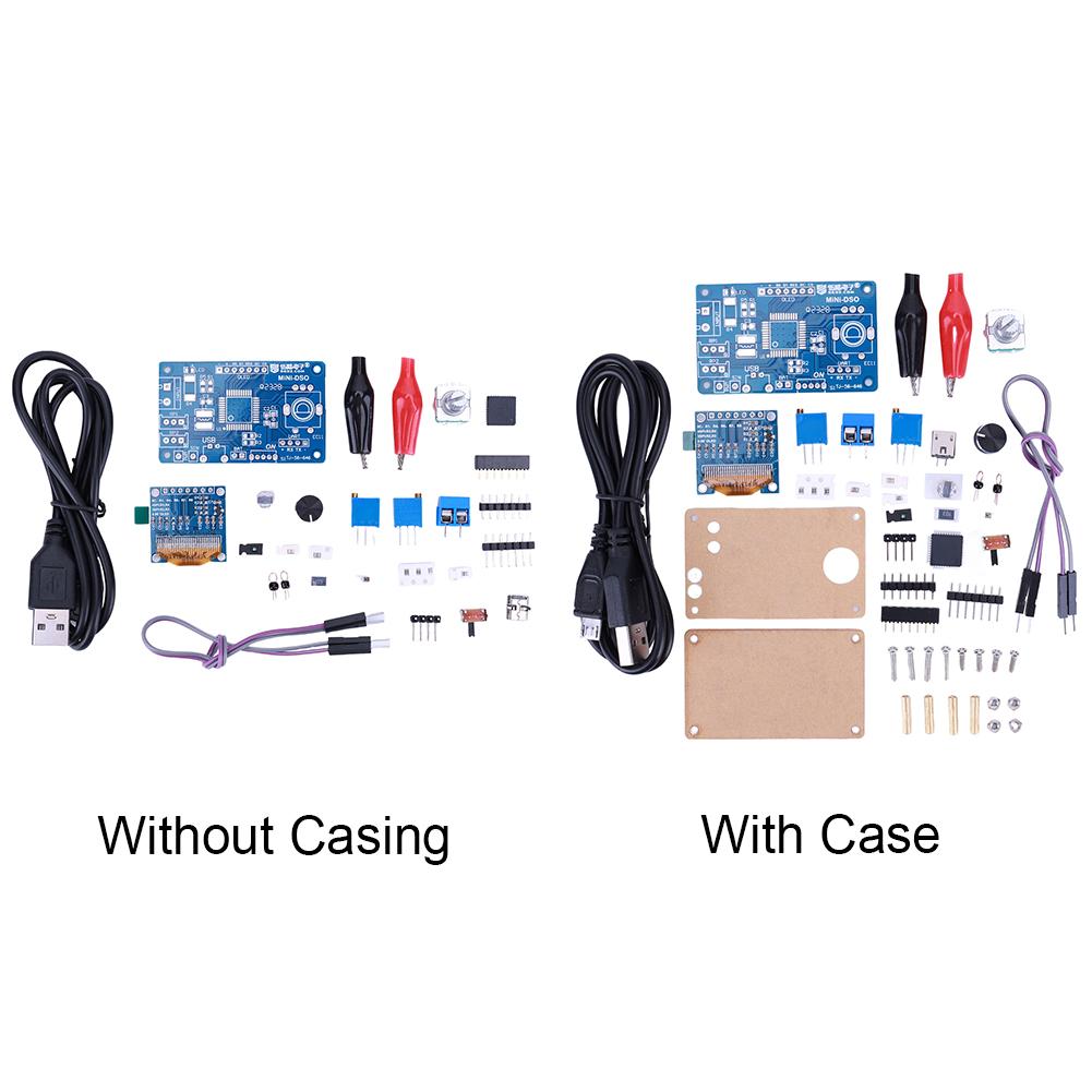 Mini DOS LCD Oscilloscope Kit STC8K8A Single Chip Microcomputer Electronic Welding Training Production of Loose Parts