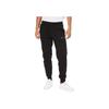 Puma Retro Patchwork Logo Print Drawstring Cuffed Mid-Rise Knit Joggers Men Joggers Black 848243-01