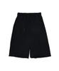 ANNOT Cutoff Wide Half Sweatpants Black