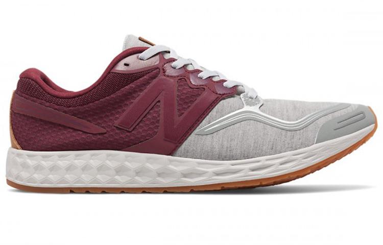 Men's Sneakers New Balance NB Fresh Foam Running Shoes Low top Casual Running Shoes Men's Gray Red