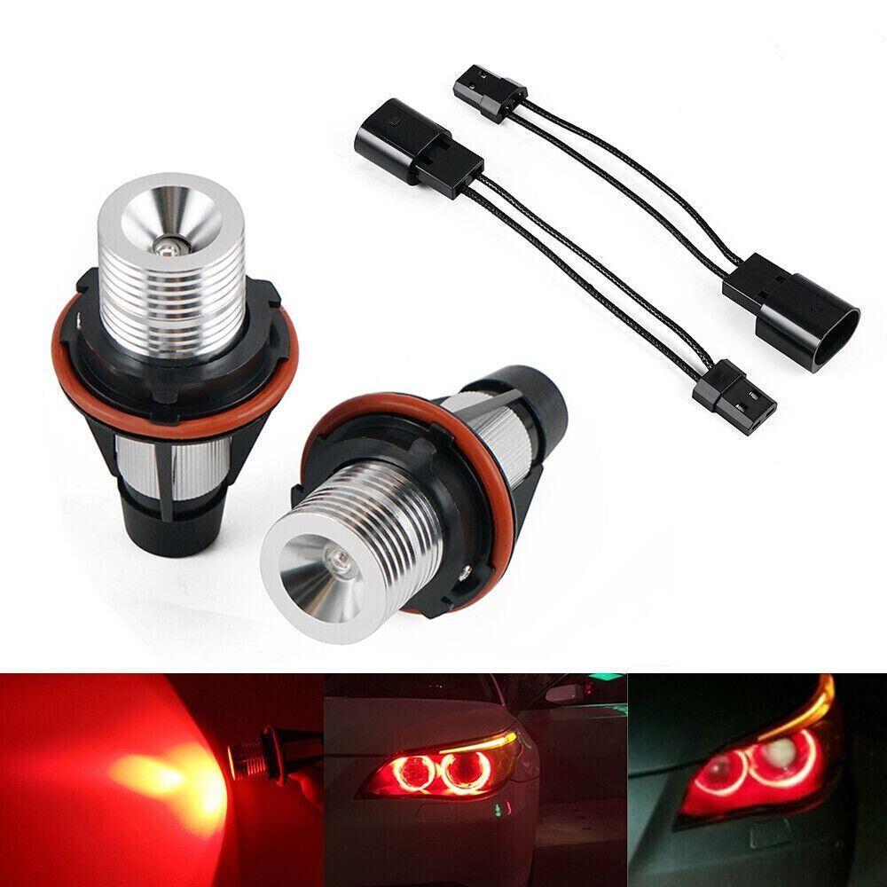 2Pcs White Halo Headlight Bulbs 5W LED Light Bulb for BMW E39 E63 E64 E53 E60 E87 Car accessories