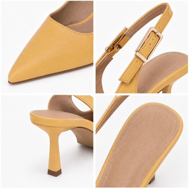 Zapato De Tacón Destalonado Para Mujer. Montevita Saloneza 105292