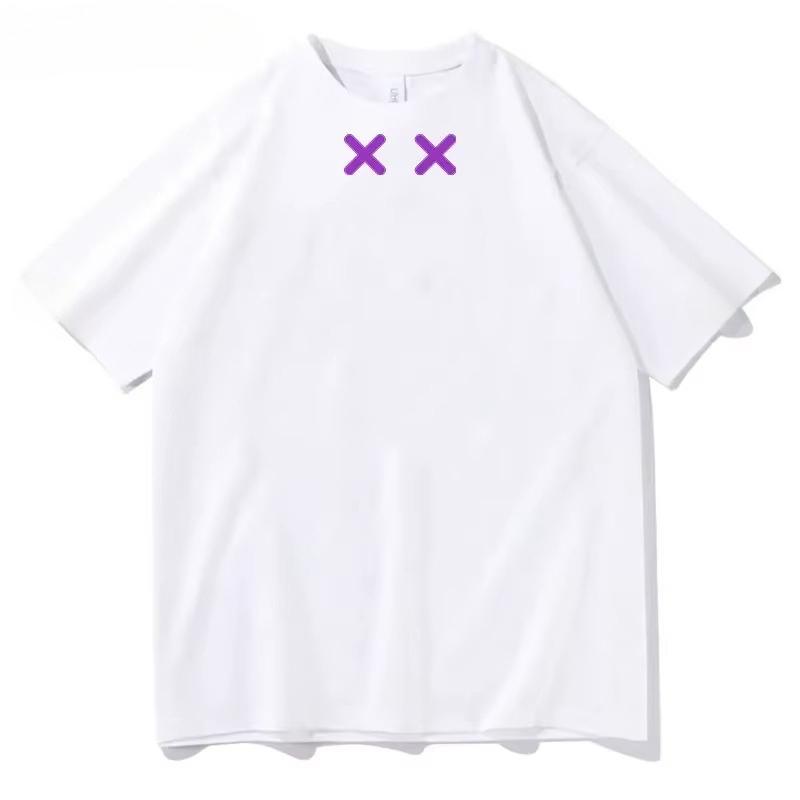 Camisetas holgadas de manga corta estampadas de alta calidad 2025 para hombres y mujeres De marcas populares de otoño e invierno Ropa de calle Bape