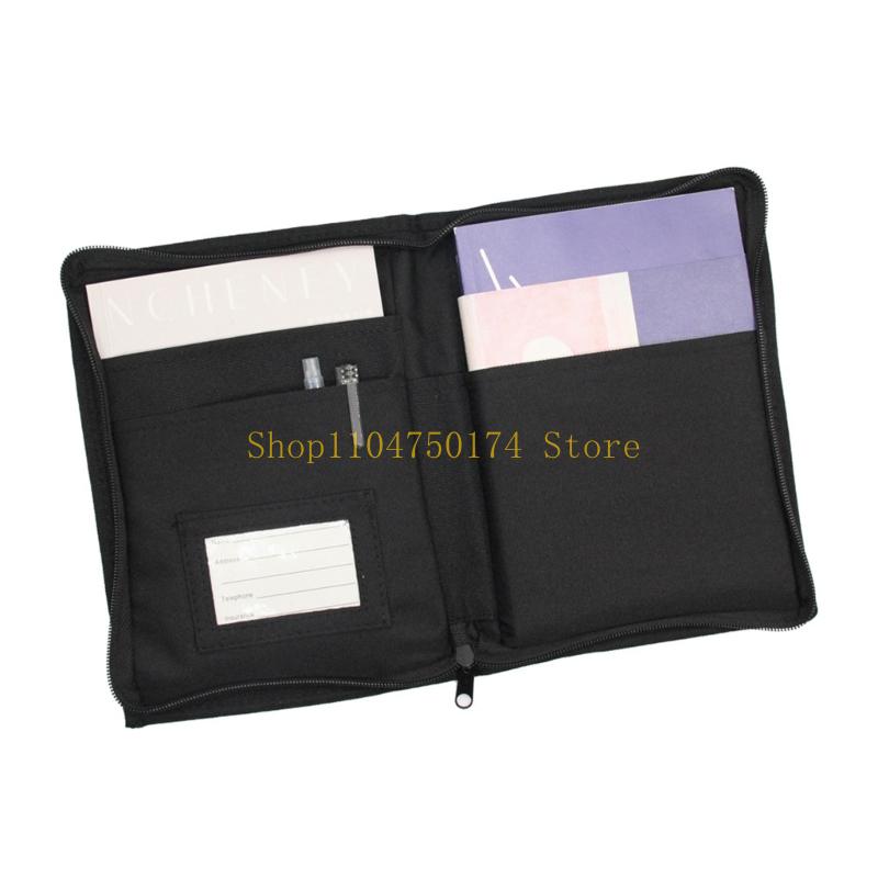 Office Document Storage Bag With Multiple Pockets Waterproof Oxford Fabric Design For Commuting Business Professionals top sale
