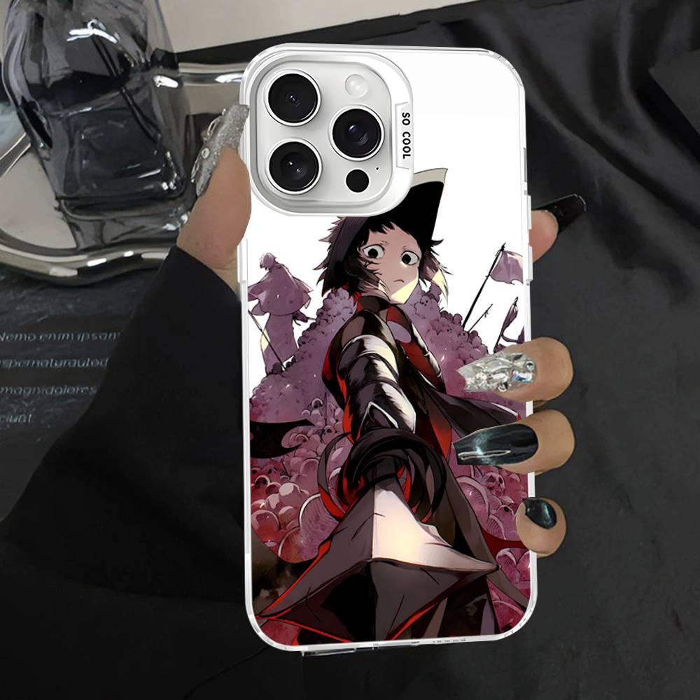Bungo Stray Dogs Anime For iPhone 17 16 15 14 13 12 11 Pro Max Plus Matte Color Back Phone Cover