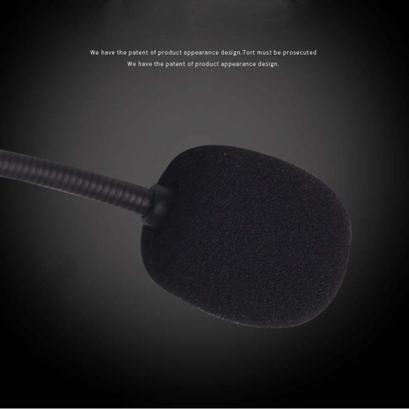 Replacement Mic for HyperX Cloud2 II/for HyperX Cloud Sliver Gaming Headset 3.5mm Detachable Microphone