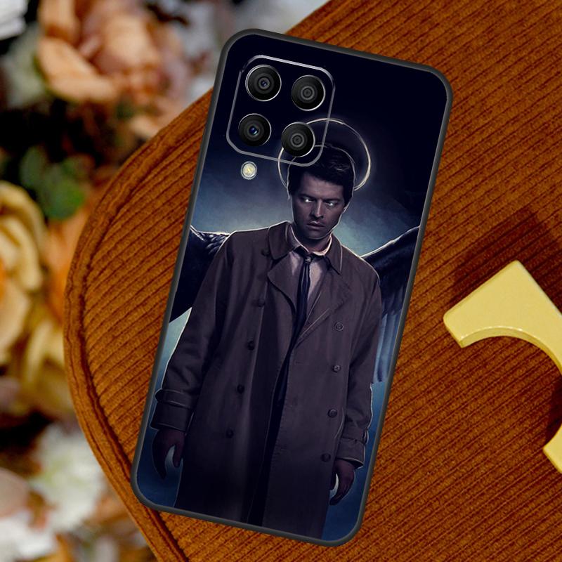 Angel Castiel Supernatural For Samsung Galaxy M33 M53 M13 M20 M11 M31 M51 M15 M55 M12 M32 M52 M14 M34 M54 M30s Case