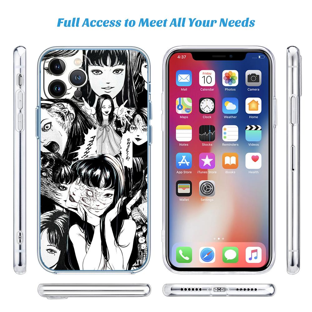 MY18 Junji Ito Tomie Phone Case for Motorola Moto G10 G20 G30 G31 G32 G34 G35 G41 G42 G50 G51 G52 G55 G60 G60S G62 G71 G72 G75