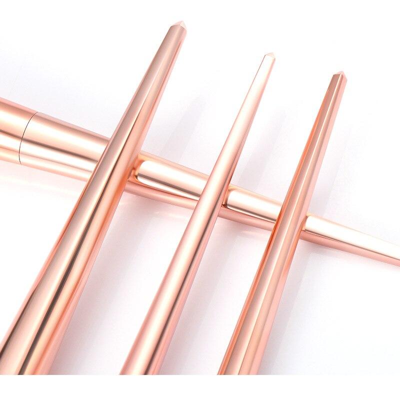 7Pcs/set High-grade Nylon Bristles Makeup Brush Diamond-shaped Handle Brush Set Eyeshadow Brush Cosmetic Tools