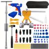 Car Dent Puller Kit for Dent Removal, Paintless Dent Removal Kit Slide Hammer T-Bar, Dent Remover Tool for Car Door Ding Repair
