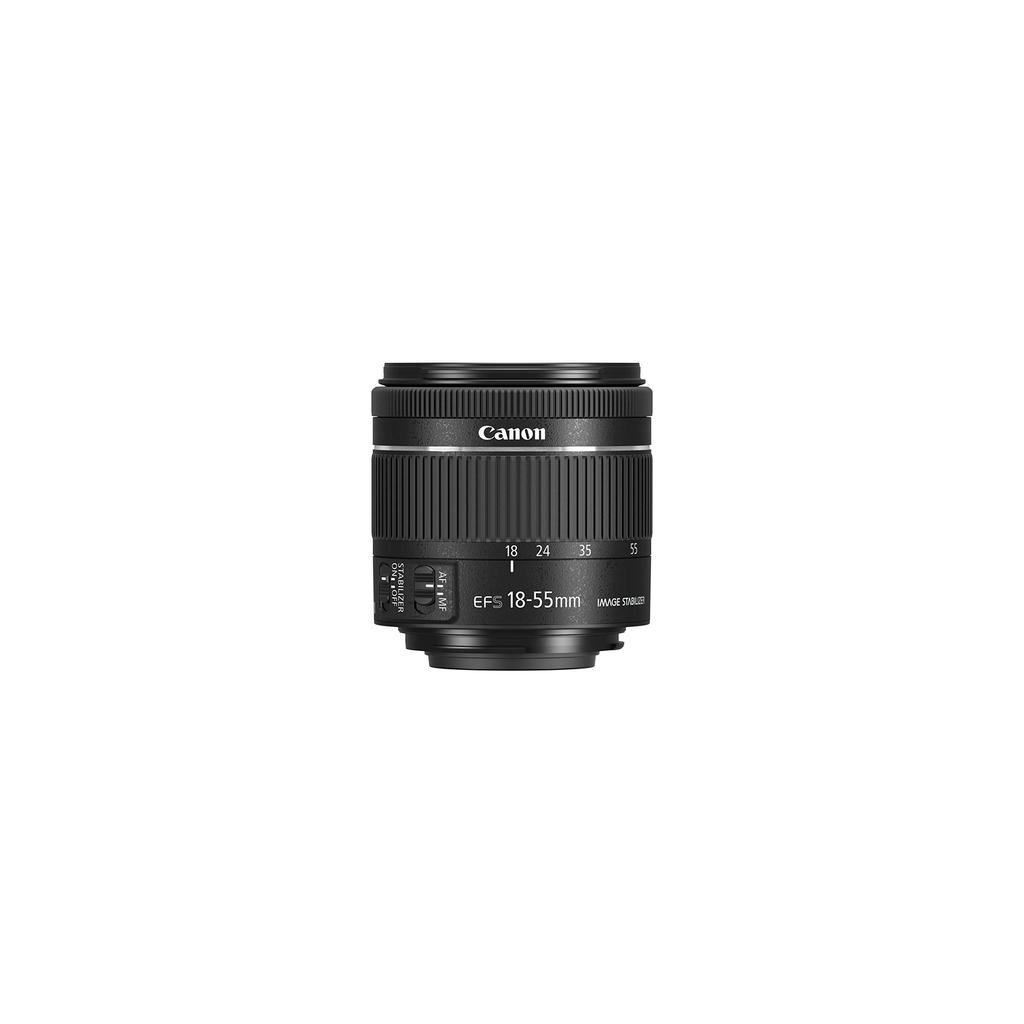 Canon Obiectiv Zoom Standard EF-S 18-55mm F4.0-5.6 IS STM pentru APS-C