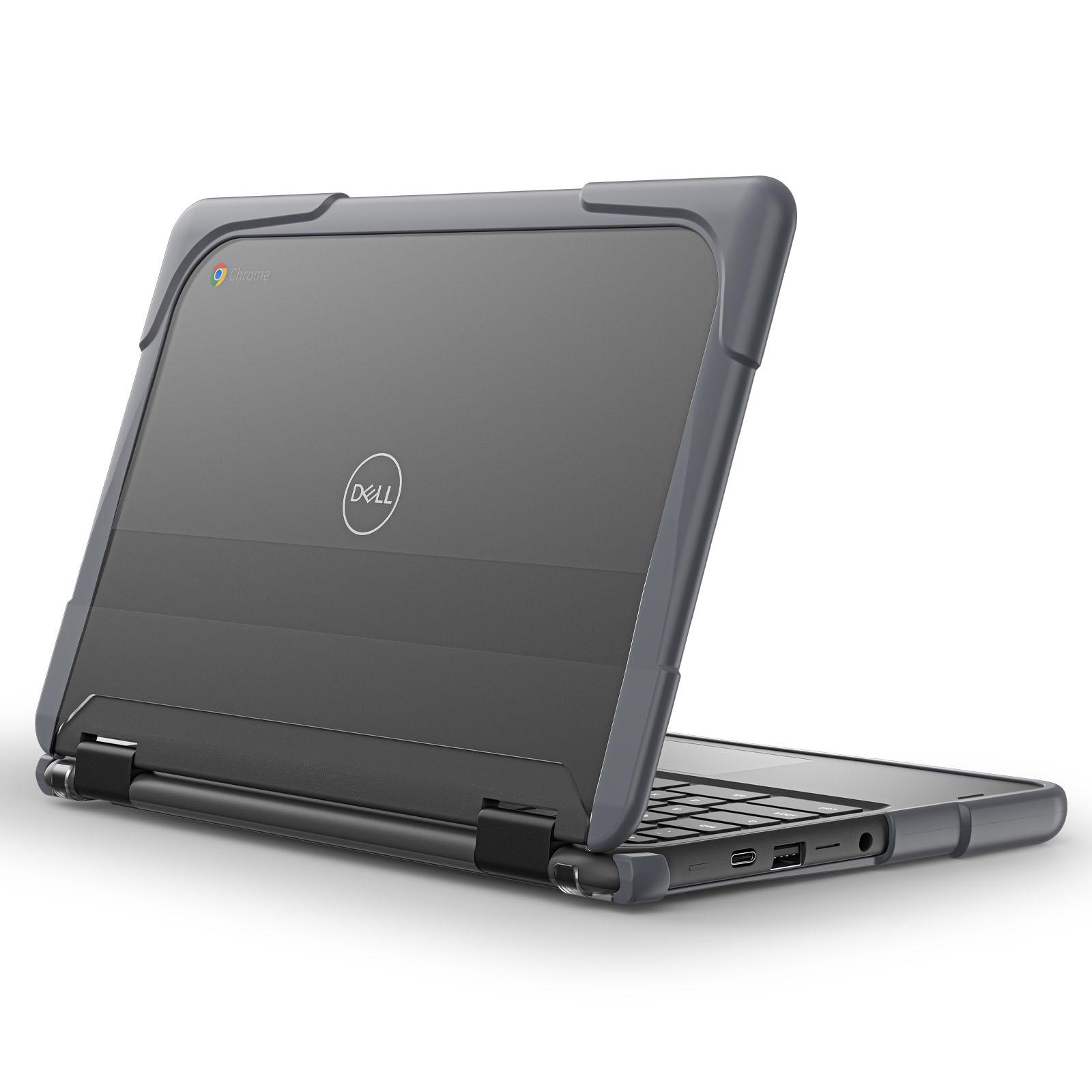 

For Dell Chromebook 11.6-Inch 3100/3110 PC+TPU Laptop Case Anti-scratch Notebook Computer Upper+Lower Cover A
