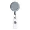 Retractable Badge Reel with Durable Clip and Clear Vinyl Strap for ID Card Holder Suitable for Office Work and Events