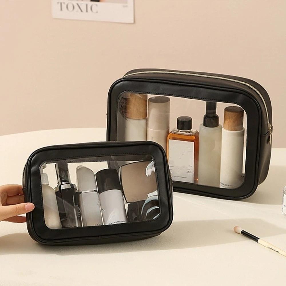 Transparent Cosmetic Bag Waterproof Storage Bag Simple Toiletry Bag Outdoor