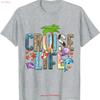 Cruise Life 2024 Friends Family Vacation T Shirt Vintage Washed Homme Slightly Casual Designer Clothes Fashion Breathable