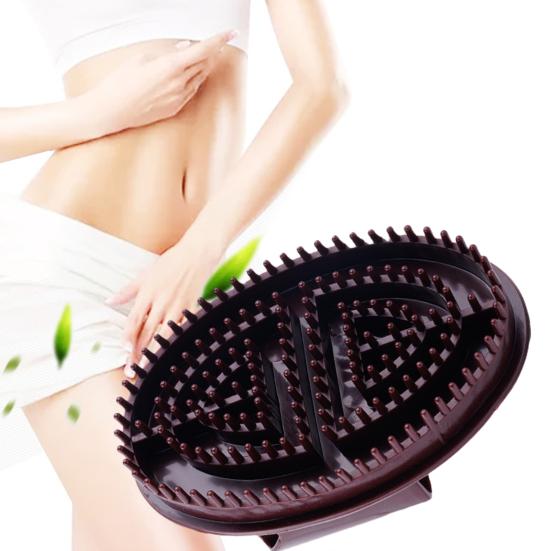 1/2Pcs Massage Brush Deep Tissue Stimulation Ergonomic Design Spa Massage Brush Overall Relaxation Tool