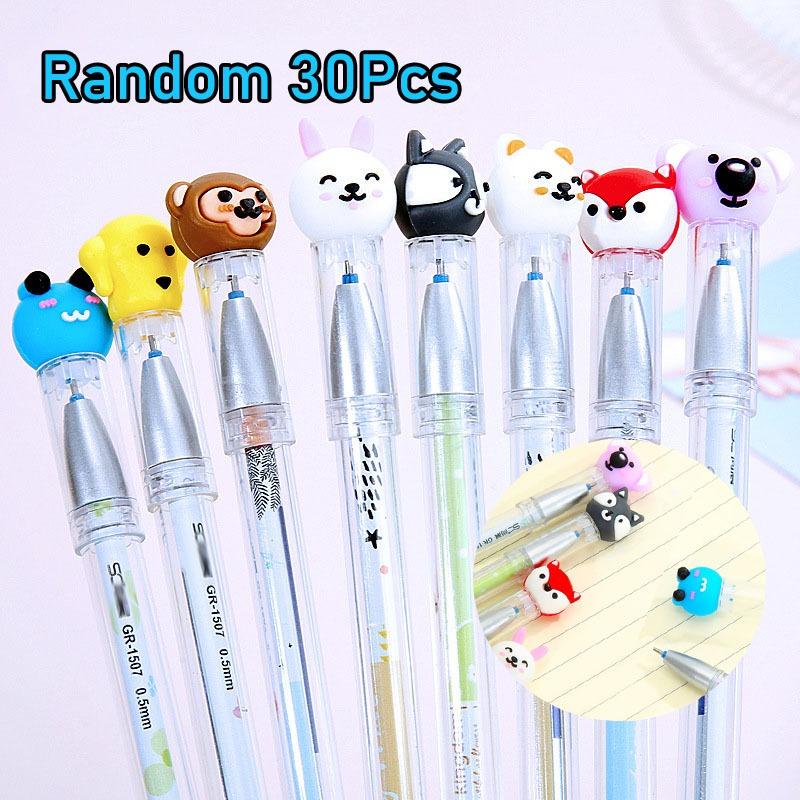 

1pc Kawaii Cat Erasable Neutral Pen Cute 0.5mm Neutral Pens Gift Stationery for Writing and Exam Preparat Office School Supply Random style 1Pc