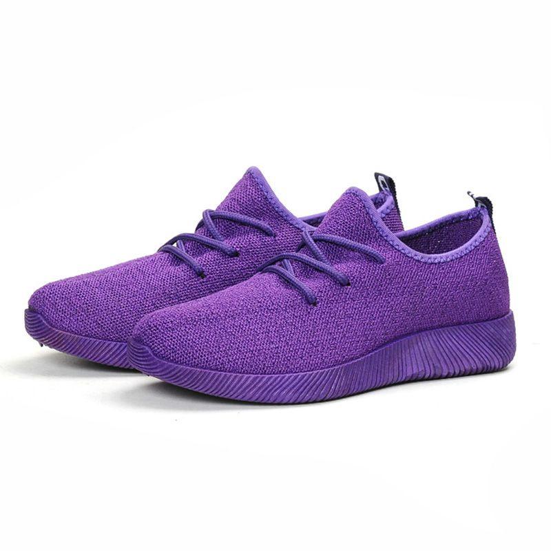 Fashion Womens Casual Outdoor Sports Athletic Breathable Mesh Running Sneakers