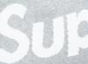 Supreme Big Logo Beanie Heather Grey