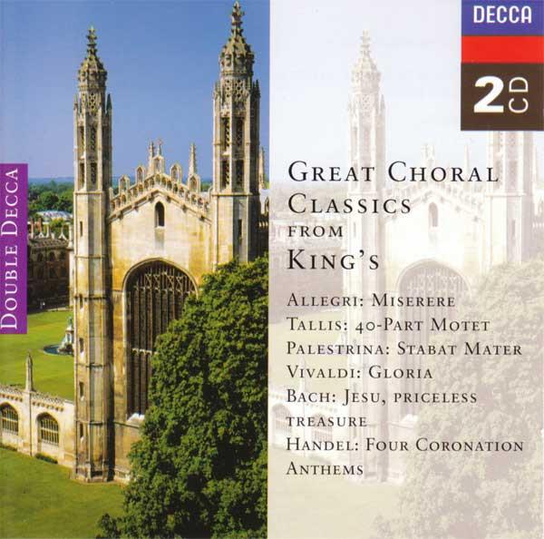 

CD KINGS COLLEGE CHOIR CAMBRIDGE Great Choral Classics 4529492 Decca 1997 Europe Classical Used
