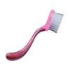 Round-Head Nail Art Brush with Cap for Cleaning Nail Tips and Surfaces