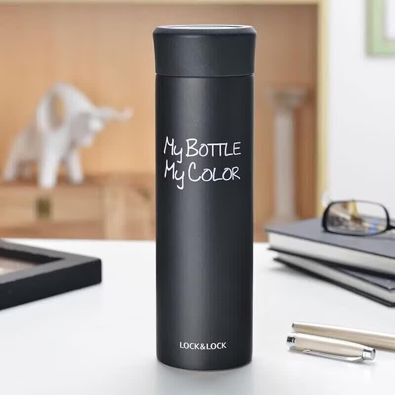 LockLock Binfen Portable Insulated Tumbler черный 390 мл (lhc4015blk)