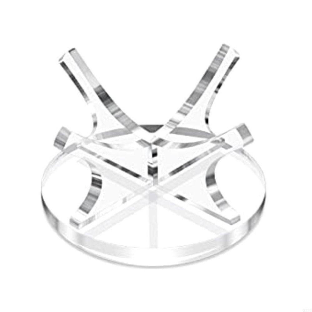Acrylic Basketball Stand Display Transparent Golf Balls Holder Baseball Display Rack  For Memorable