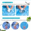 Refillable Ice Seat Cushion DIY Design Foldable Pet Cooling Gel Mat Summer Cool Portable Water Filling Cushion Kids Adult
