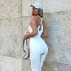 Women's Halter Tights, Backless, Low-cut Sexy Rompers, Bell-bottoms, Hip Rompers